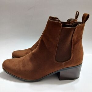 A New Day Brown Suede Ankle‎ Boots